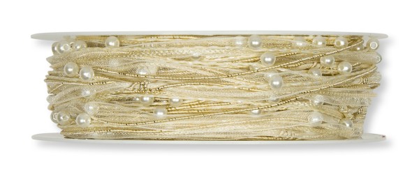 Organza-Perlen-Kordel 5mm x 15m