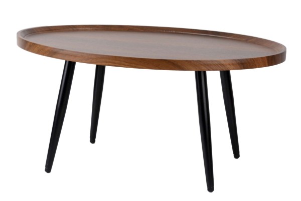 Tischchen Lou oval 80x55xH39cm