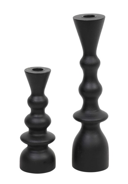 Kerzenständer Holz (Stabkerze) D8xH30cm