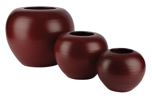 Kugelvase Santa Keramik D17xH15cm