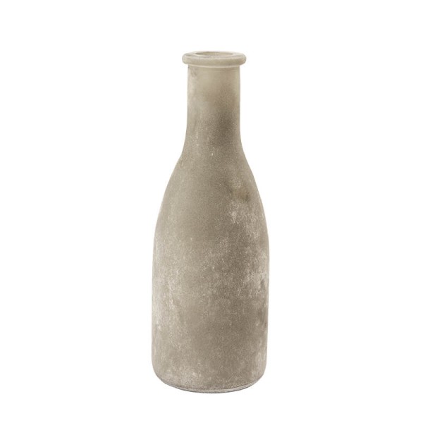 Flasche Glas Vintage D6,5xH18,5cm