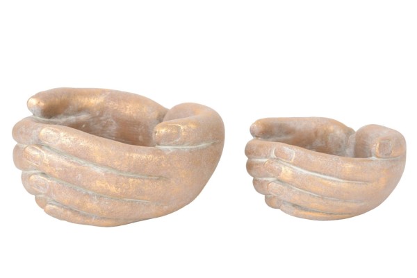 Schale Hand Keramik 18,5x16,5x9,5cm