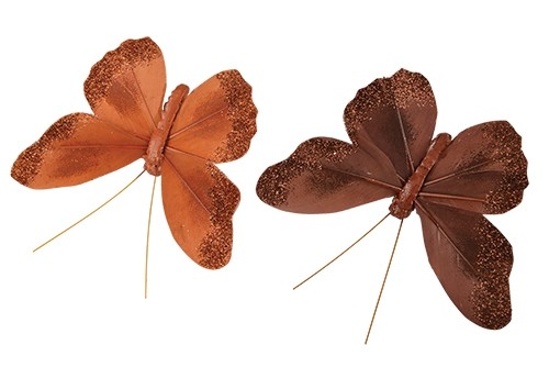 Schmetterling 2Mod am Clip B9,5cm