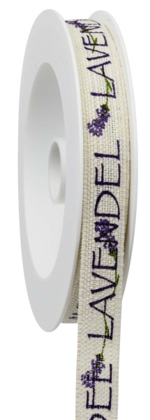 Band Lavendel 15mm x 15m