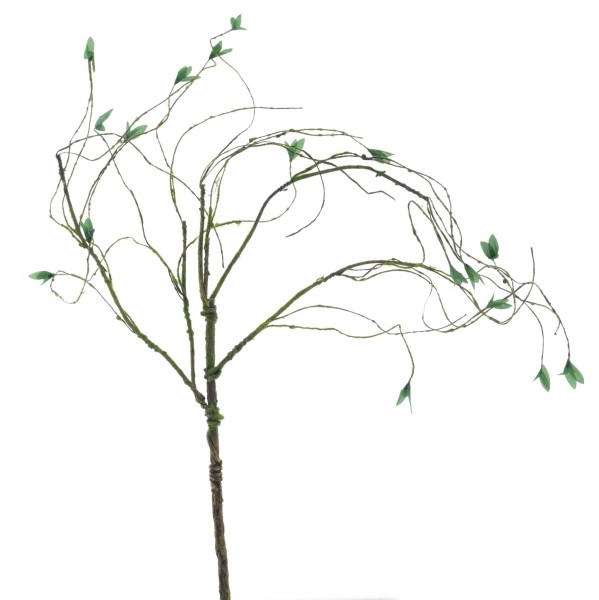 Zweig gedrahtet m. Blätter L112cm