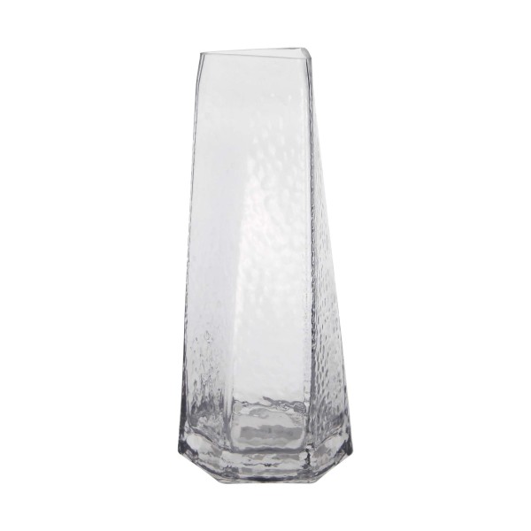 Glas Vase Square 12x12xH27cm