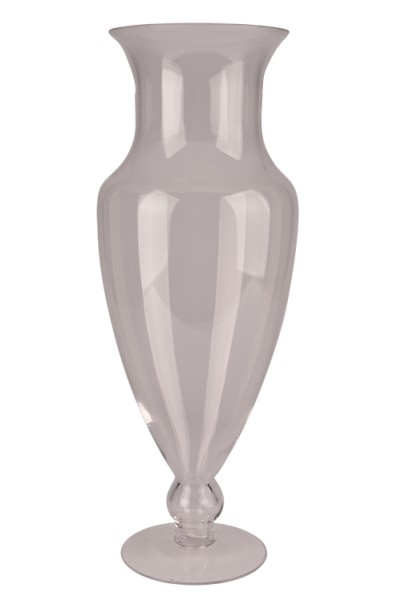 Glasvase Pokal D18xH48cm
