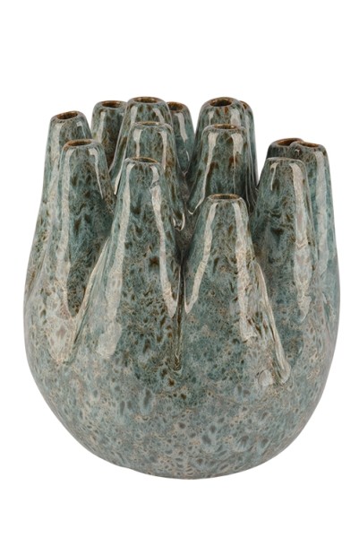 Vase Lochvase Keramik D23xH22cm
