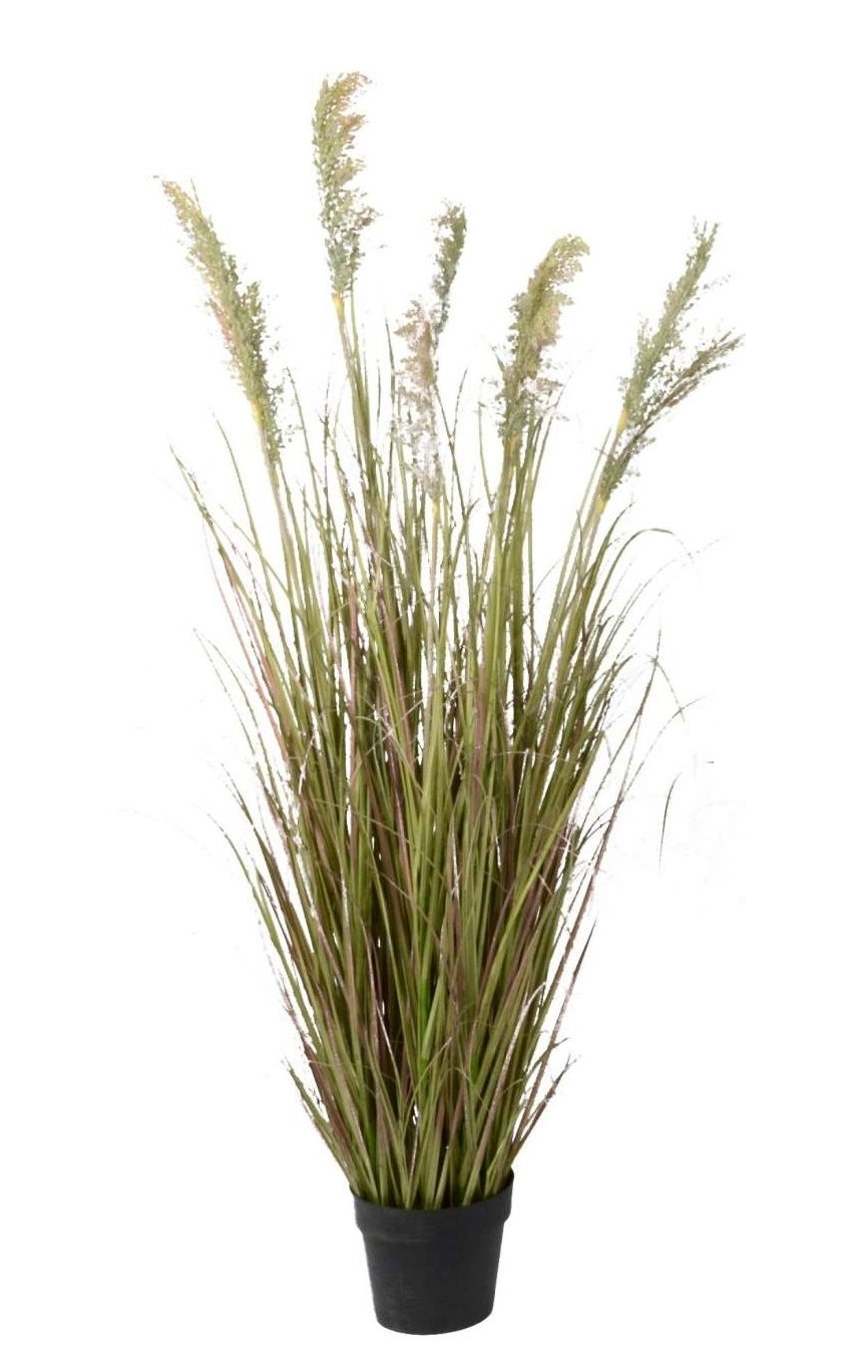 Pampasgras im Topf D50xH145cm künstliche Blumen F2022 Frühjahr